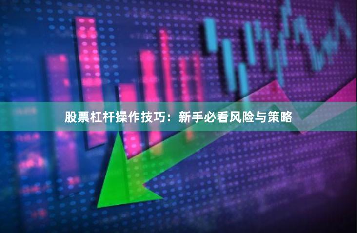 股票杠杆操作技巧：新手必看风险与策略